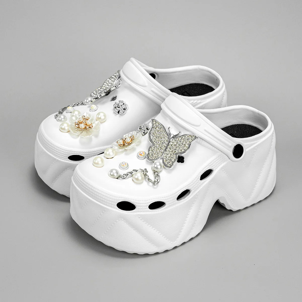 Women’s 9cm Platform Clogs Thick Sole EVA Summer Slippers