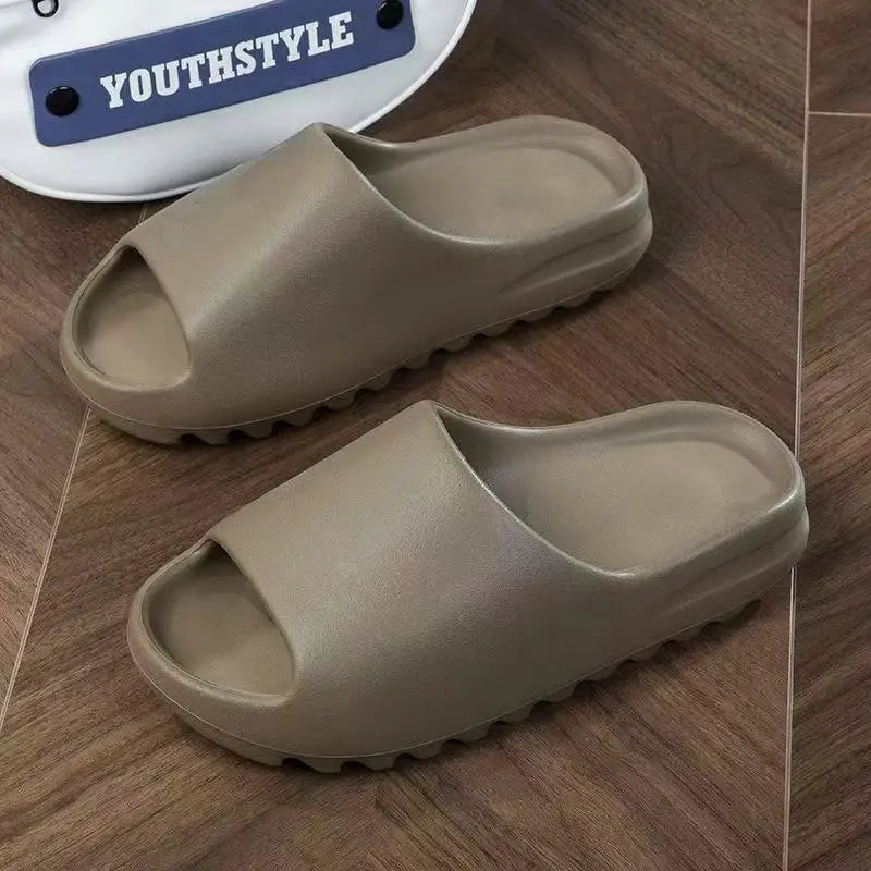 Cloud Slippers Thick Sole EVA Slides – Soft Cushion Non-Slip Indoor Outdoor Sandals