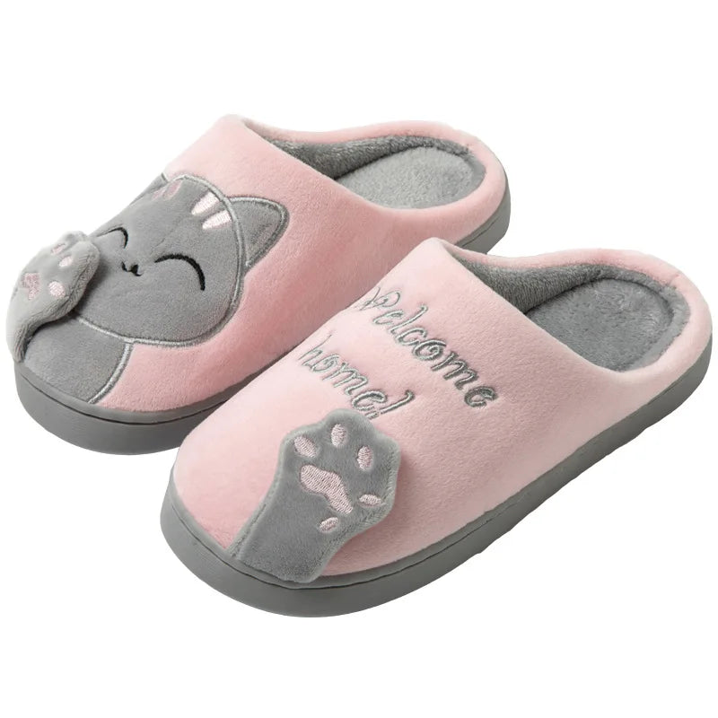 Cow Milk Fuzzy Slippers Women Winter Plush Soft Cozy Cartoon House Bedroom Shoes
