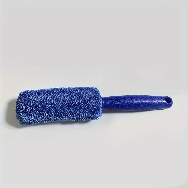 Microfiber Wheel Cleaning Brush – Soft Rim & Tire Cleaner for Deep Car Detailing