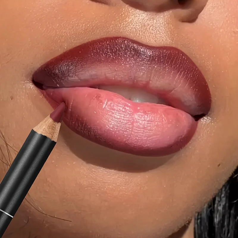 Matte Lip Liner Pencil – Long-Lasting Waterproof Lip Contour for Perfect Full Lips