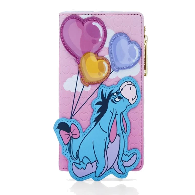 Disney Inside Out Sadness Cartoon Mini PU Leather Backpack Cute Girl Storage Bag