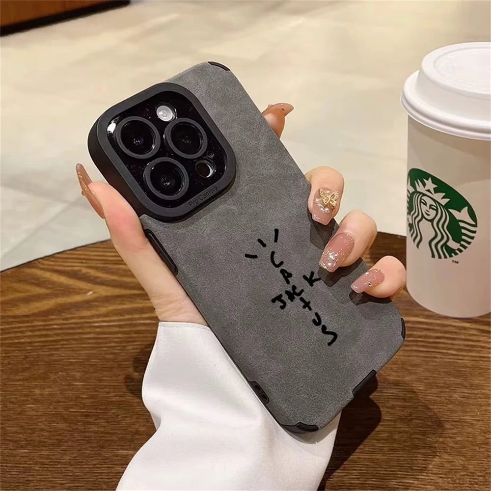 Flip Leather Streetwear iPhone Case