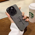 Flip Leather Streetwear iPhone Case