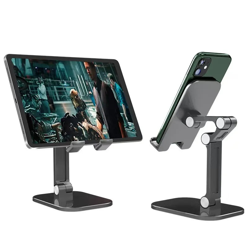 Foldable Phone Tablet Stand Adjustable Desk Holder for iPhone iPad Android