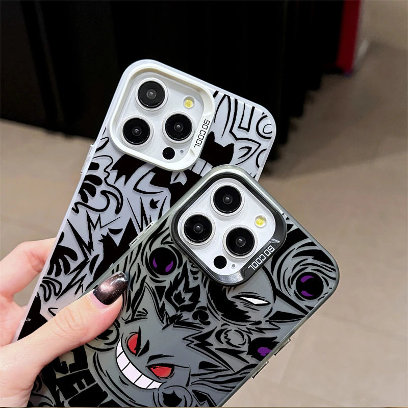 Anime Gengar Hard Shockproof iPhone Case