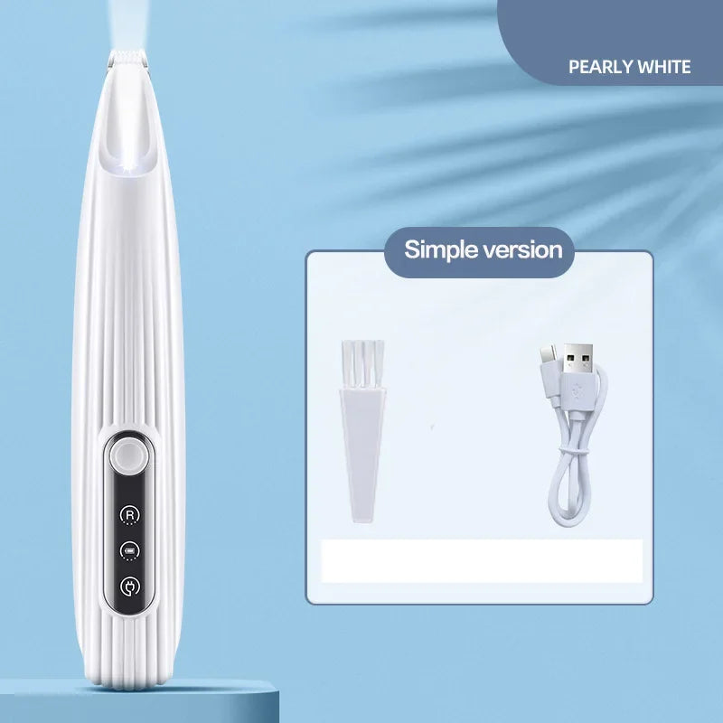 Waterproof Dog Paw Trimmer with LED Light Pet Grooming Clippers