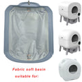 Automatic Cat Litter Box Liner Soft Fabric Removable Replacement Mat