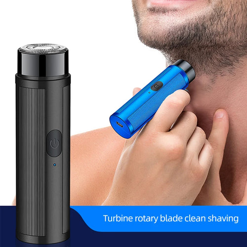 Mini Electric Shaver Rechargeable Razor Men Women Portable Epilator Car Travel Shaving Tool