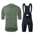 Cycling Jersey Set Men – Breathable MTB Bike Clothing Kit with Bib Shorts