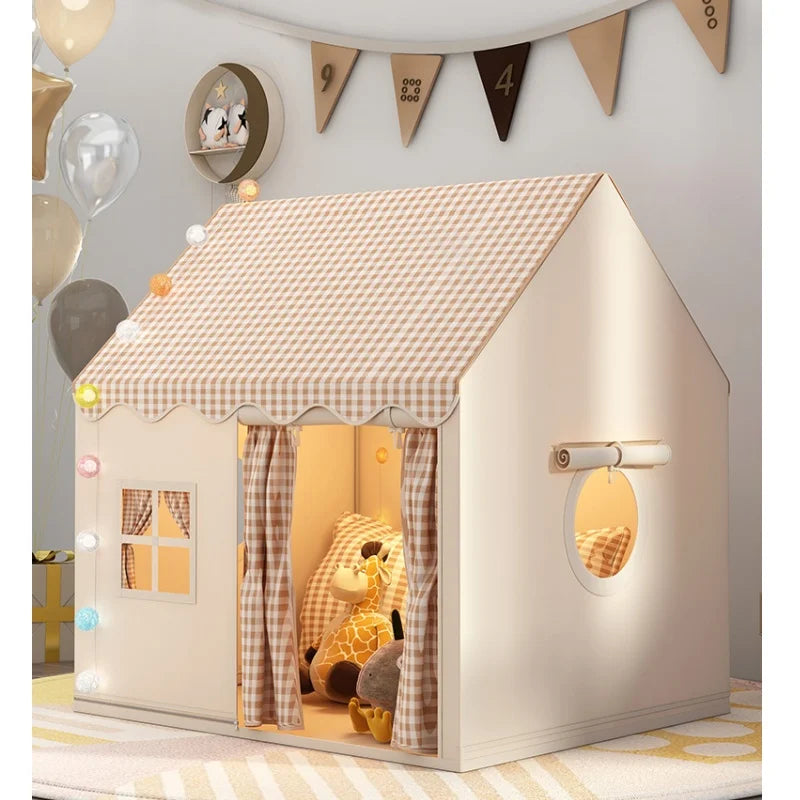 Kids Princess Castle Play Tent Foldable Indoor Playhouse