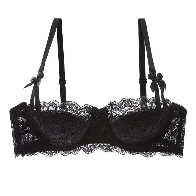 Women Lace Push Up Bra and Underwear Set