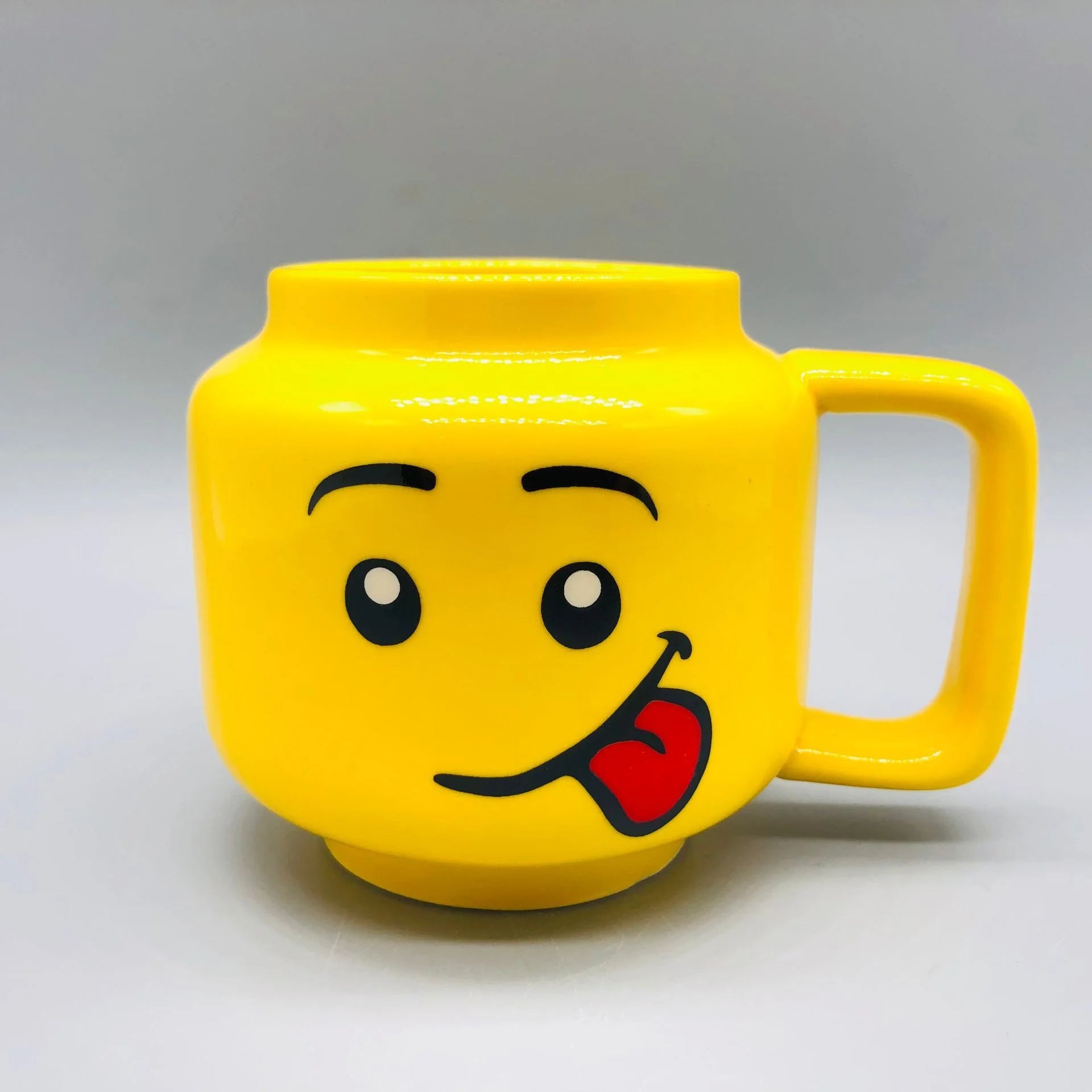 Cartoon Ceramic Mug 250ml Cute Face Coffee Tea Cup