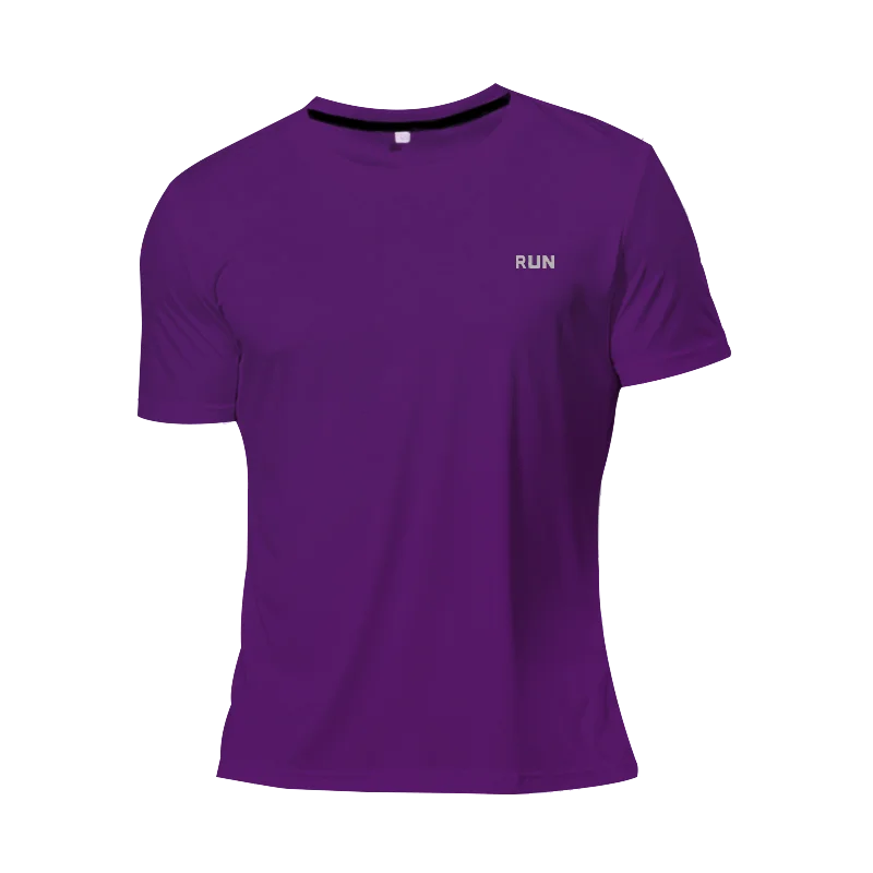 Men Multicolor Sport T Shirt Quick Dry Gym Running Fitness Jersey