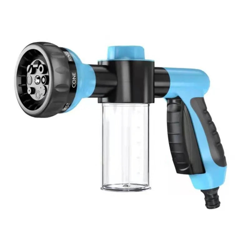 Pet Shower Sprayer Hose 3 Mode Adjustable Dog Bath Nozzle Foam Cleaning Tool