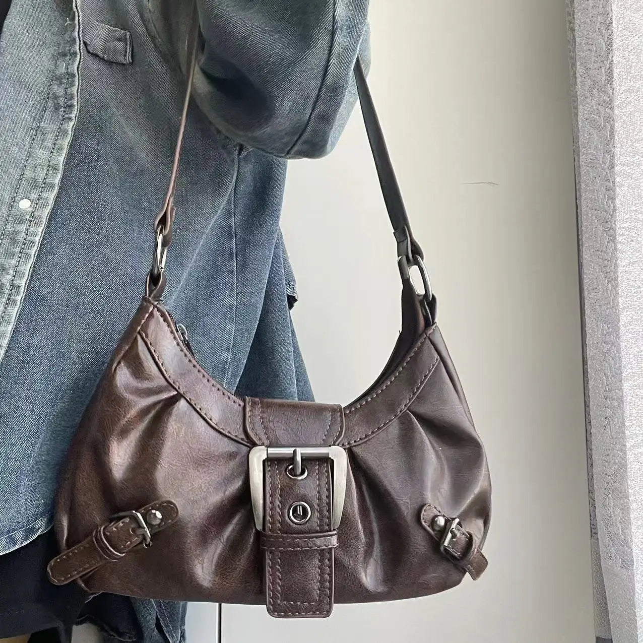 Y2K Retro Shoulder Bag Women