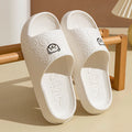Non Slip Bathroom Slippers Women Men Summer Home Sandals Soft EVA Indoor Shower Slides Cute Cartoon Bear Slippers