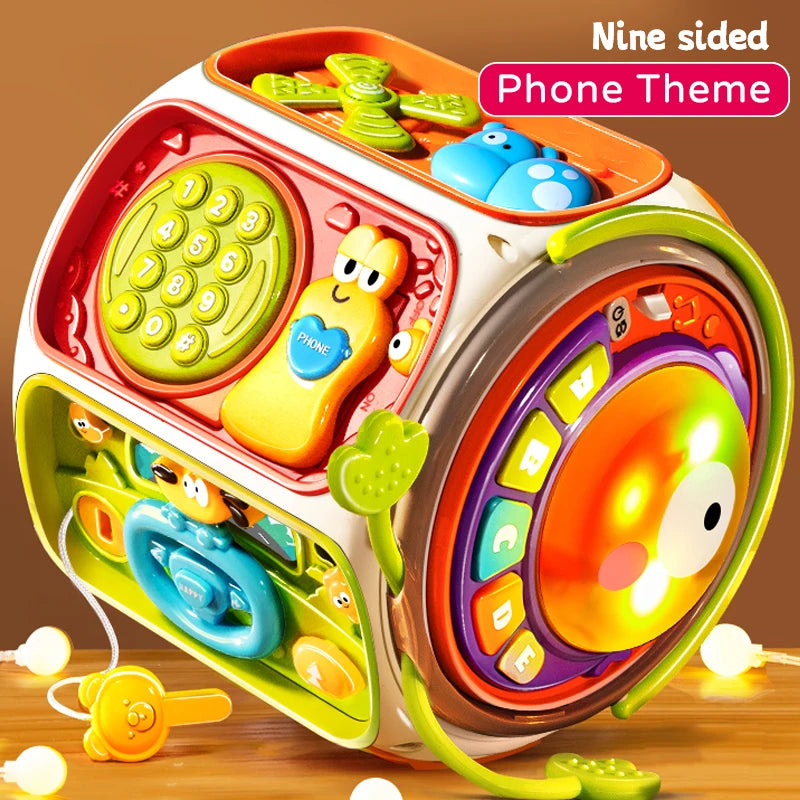 Baby Musical Cell Phone Toy with Lights and Sounds