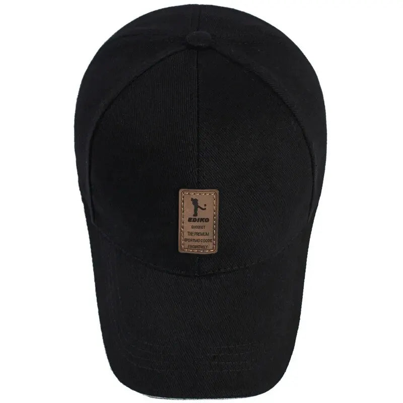 Men's Cotton Baseball Cap with Sun Protection