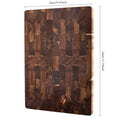 Acacia Wood Cutting Board Double Sided Chopping Board Drain Water Design