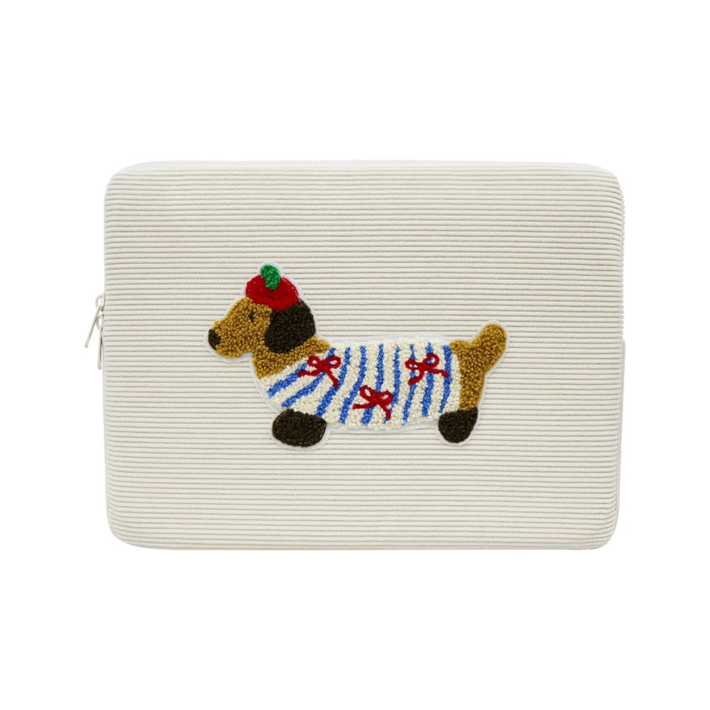 Dachshund Laptop Sleeve Cute Dog Protective Computer Case