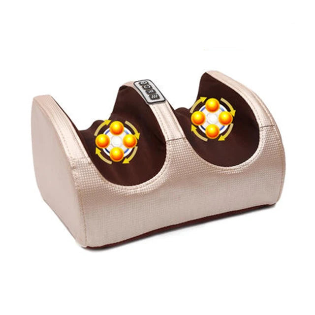 Electric Shiatsu Foot Massager with Heat Deep Tissue Kneading Foot & Calf Relaxation Machine
