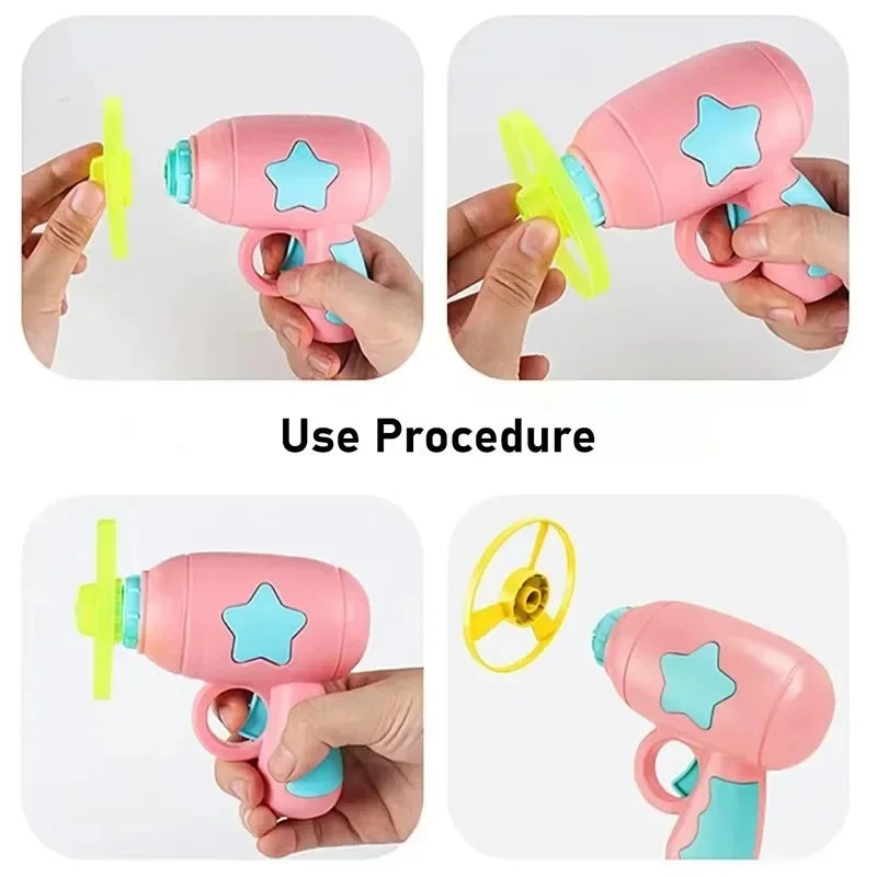 Interactive Cat Toy Disc Launcher for Kittens