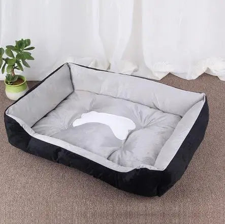 Warm Square Dog Bed for Small Medium Large Dogs and Cats