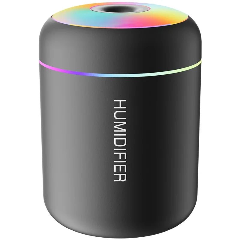 180ml Mini Air Humidifier USB Essential Oil Diffuser Mist Maker with Light
