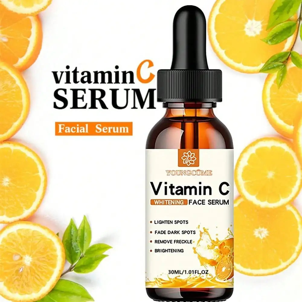 Vitamin C Serum – Brightening & Dark Spot Correcting Facial Essence with Hyaluronic Acid