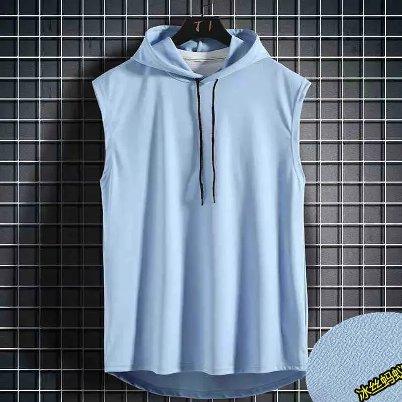 Men Cotton O-Neck Solid T Shirt Casual Stretch Summer Streetwear Tee