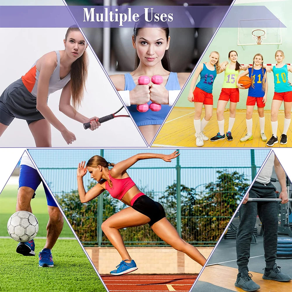 Knee Elbow Support Wrap Bandage Strap Wrist Ankle Pain Relief Sports Gym Cuff