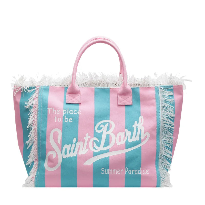 Large Capacity Canvas Tote Bag Fashion Envelope Shoulder Handbag
