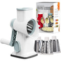 Rotary Cheese Grater with 3 Blades