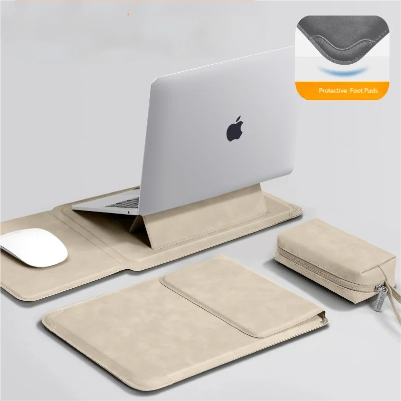 Laptop Sleeve Case with Stand 13-16 Inch MacBook HP Dell Protective Bag