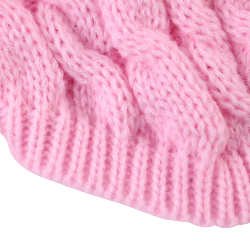Small Dog Winter Sweater Warm Puppy Pullover for Chihuahua Yorkie