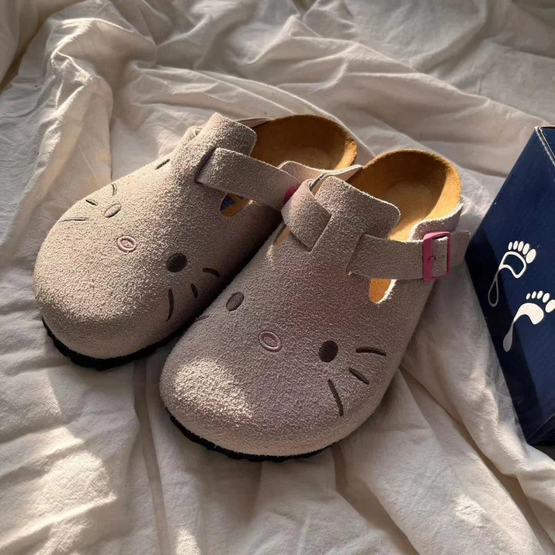 Hello Kitty Women’s Summer Slippers Thick Sole Anti Slip Cartoon Slides