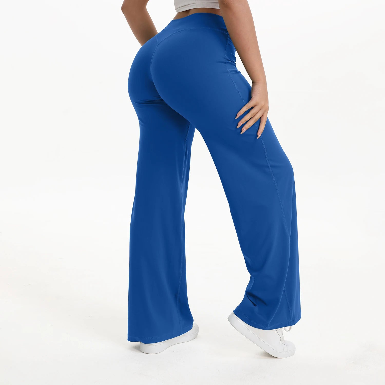 Flare Yoga Pants Women High Waist Bootcut Gym Leggings Fitness Trousers