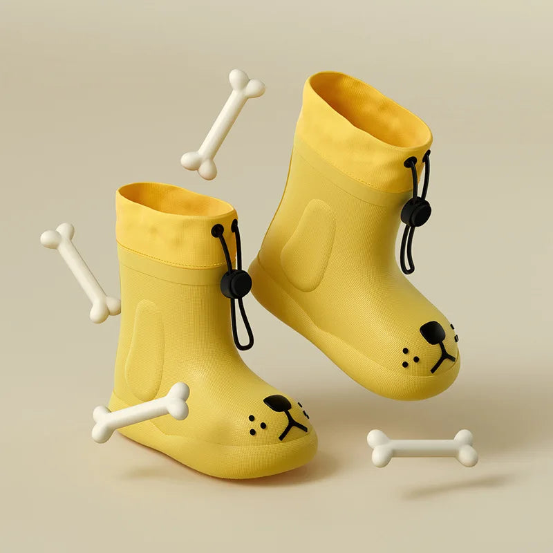 Kids Waterproof Rain Boots Lightweight EVA Rain Shoes for Boys & Girls