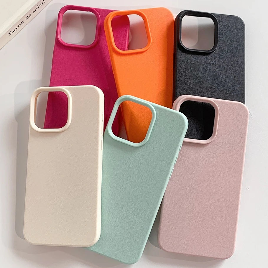 Leather iPhone Case