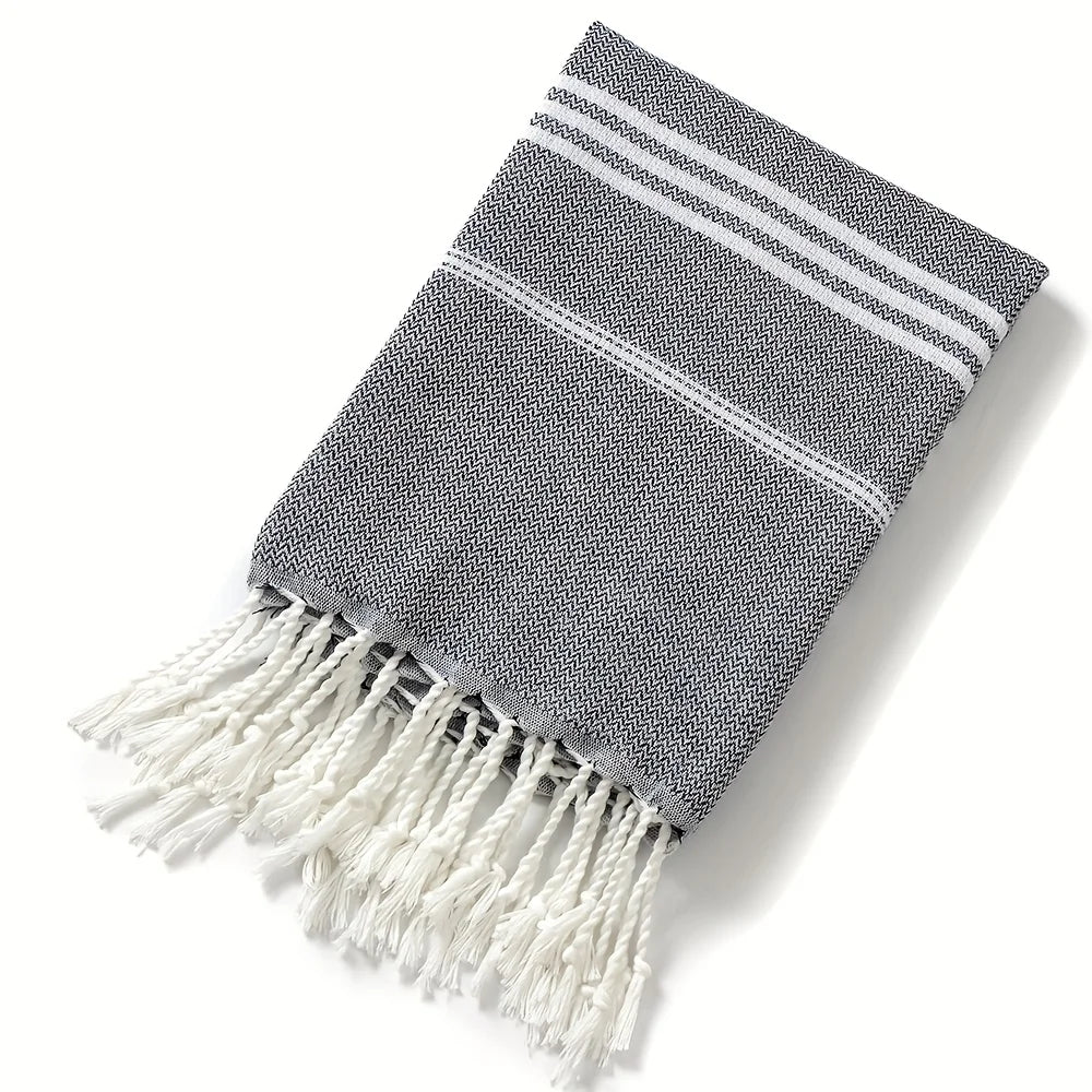 Turkish Beach Towel Quick Dry Soft Absorbent Sauna Gym Bath Towel