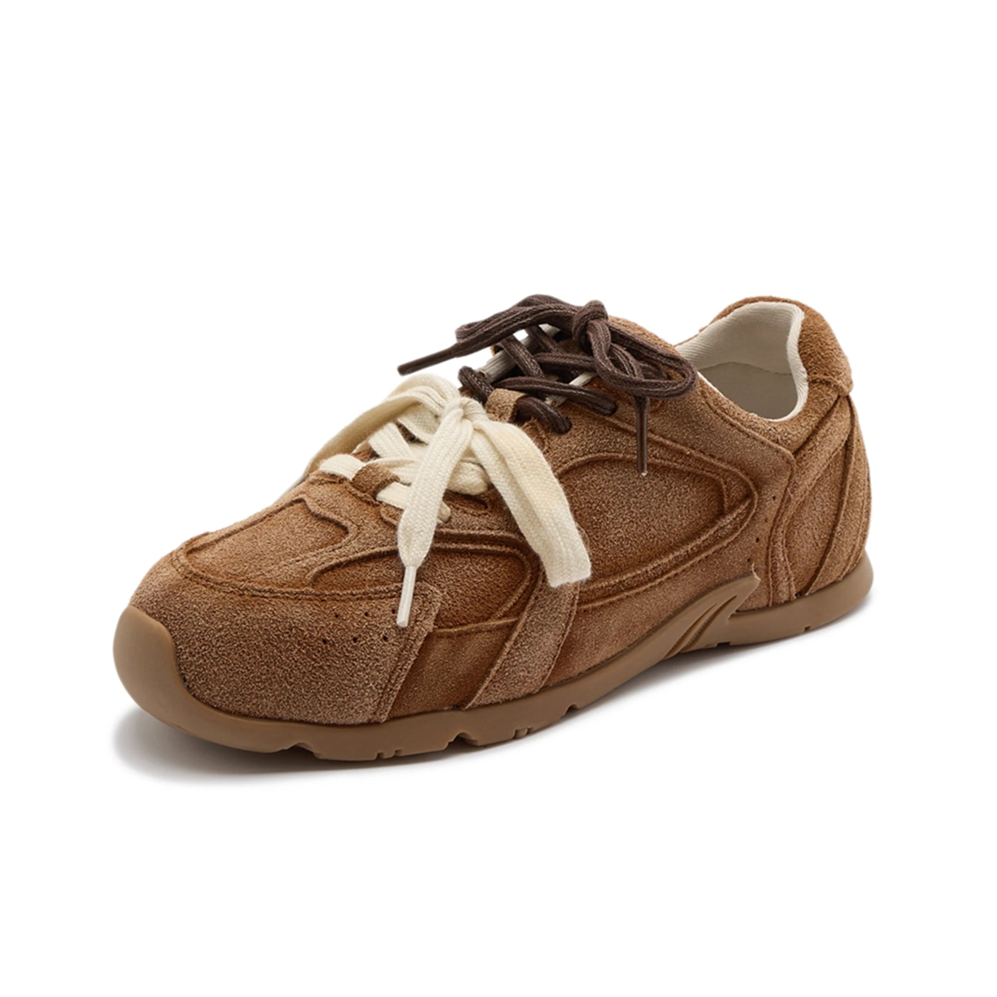 Women Genuine Leather Sneakers Non Slip Training Running Shoes 2026