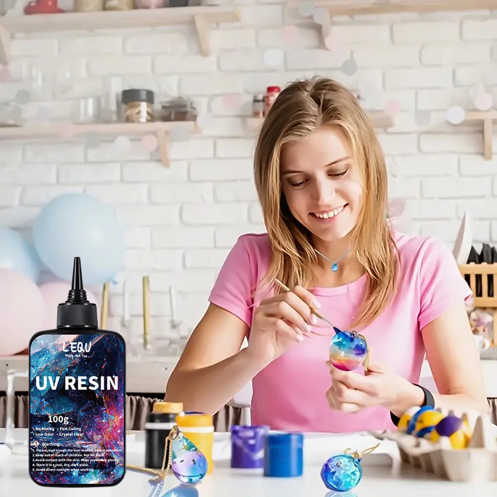 Clear UV Resin for Jewelry Making – Fast Cure Crystal Epoxy Resin