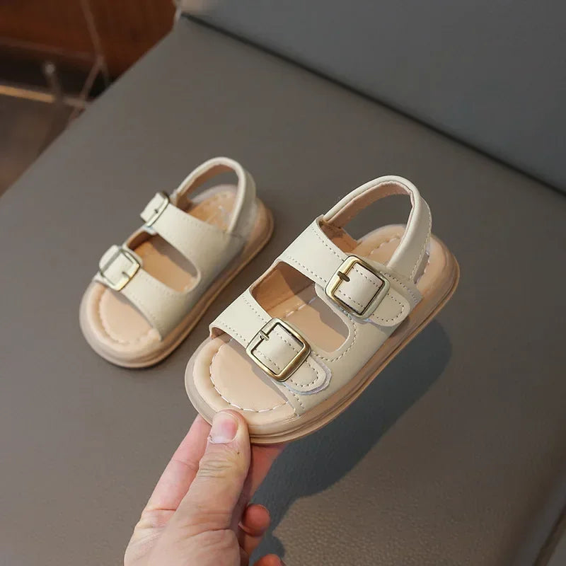 Kids Summer Sandals Soft Sole Korean Style Beach Shoes for Boys & Girls