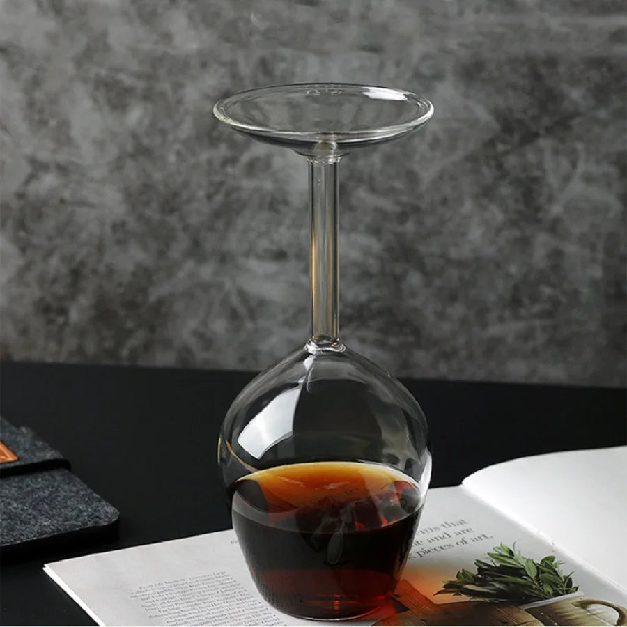 13.5oz Inverted Wine Glass Cocktail Spirits Glass for Home Bar Restaurant