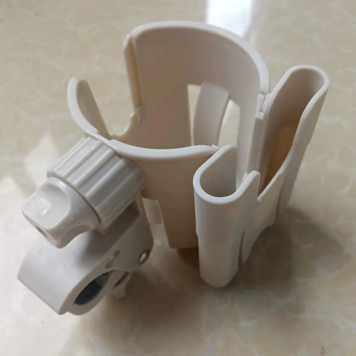 Stroller Cup Holder Anti Slip Bottle Holder with Phone Mount