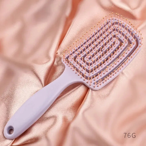 Anti Static Scalp Massage Hair Brush Salon Styling Comb
