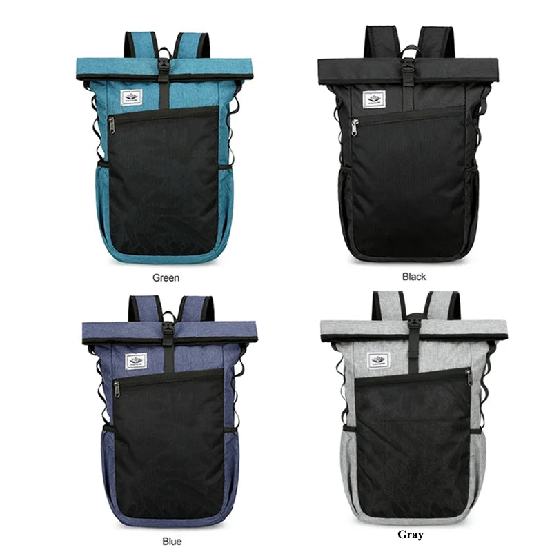 Foldable Waterproof Backpack Large Capacity Sports Travel Gym School Bag