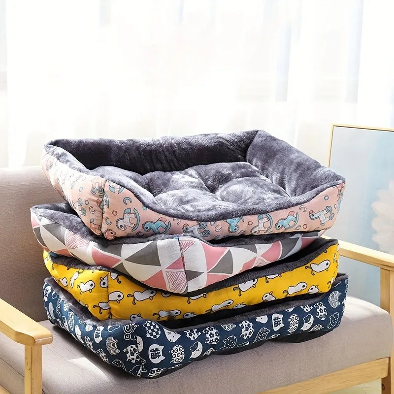 Winter Pet Bed Sofa Mat Soft Dog Cat Cushion Bed for All Sizes
