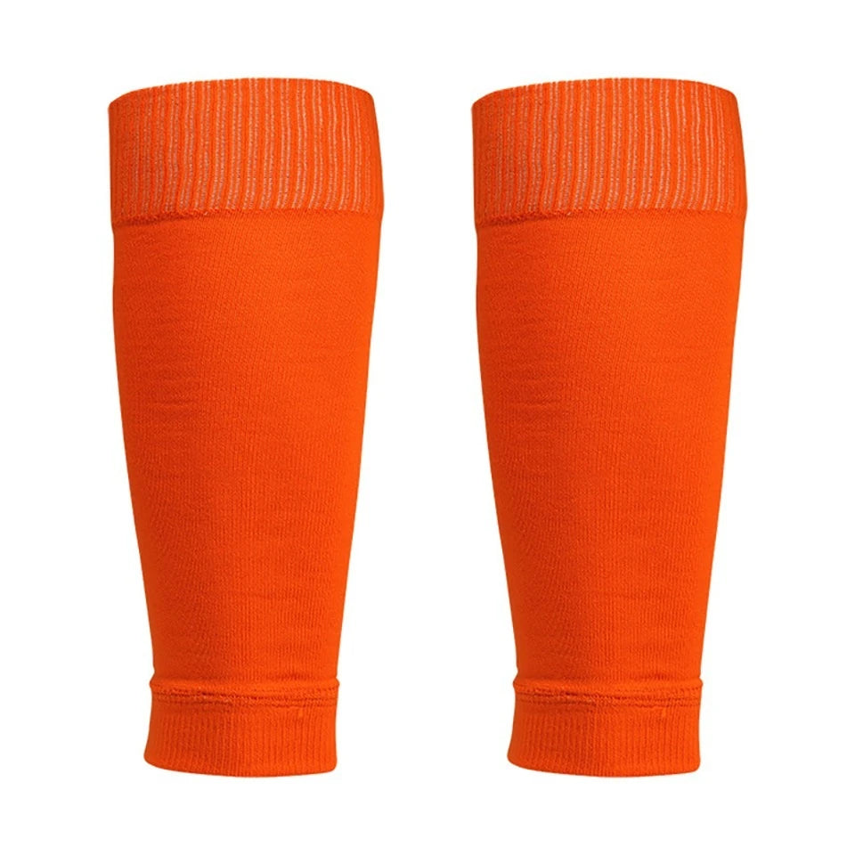 Football Shin Guard Sleeves Compression Leg Covers Breathable Soccer Socks